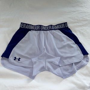 Under armour running shorts with pockets 3” inseam - size S